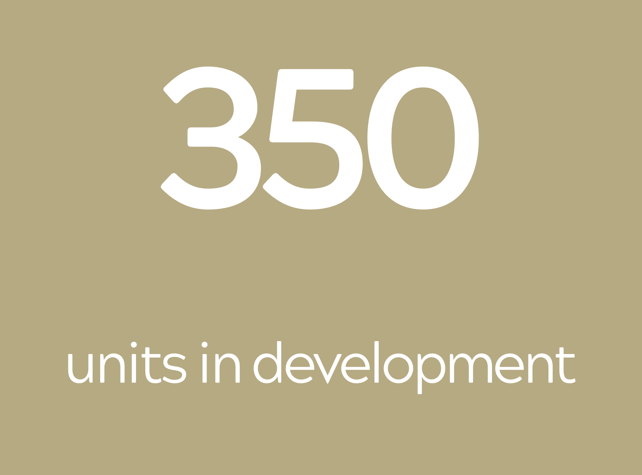 350 apartments being currently developed by Park Lofts
