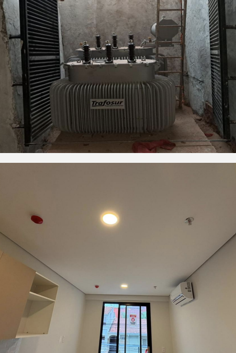Mittelspannungs- und Klimainstallation in Park Lofts Recoleta